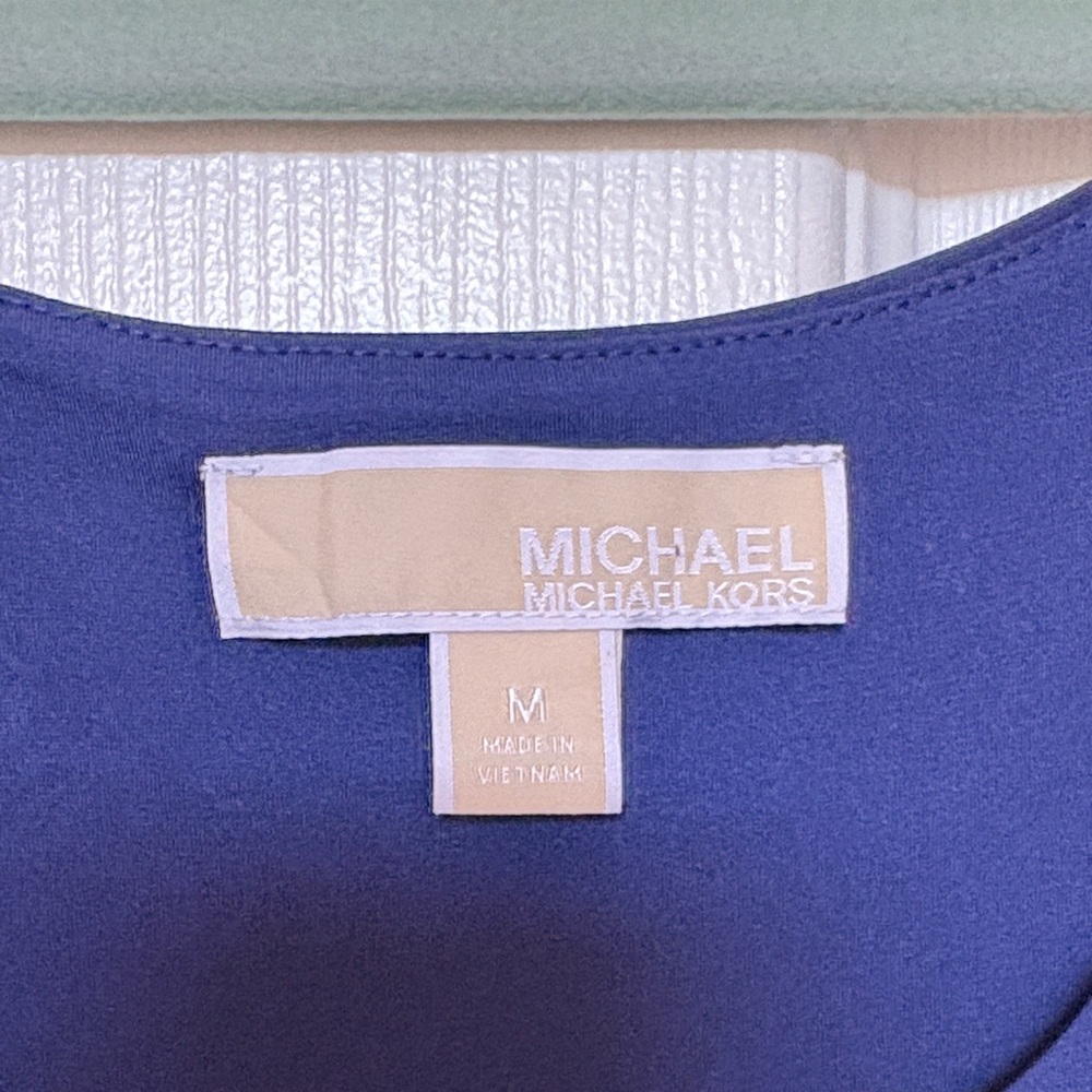 Michael Kors Deep Blue Maxi Dress - Picture 6 of 8